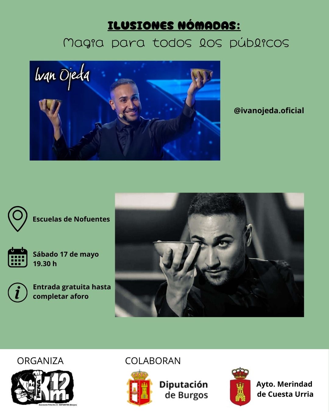 ACTUACIÓN DE MAGIA. PEÑA KM 12