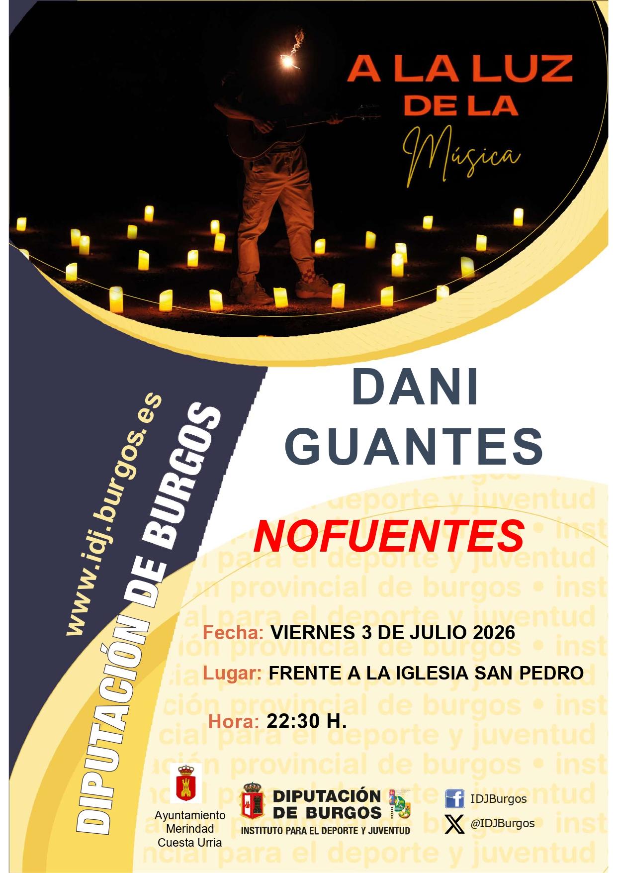 ACTUACIÓN A LA LUZ DE LA MÚSICA. 3 de julio.